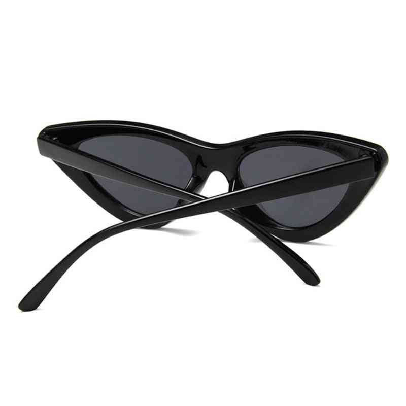 Lunettes de soleil vintage cateye femmes sexy rétro petites lunettes de soleil oeil de chat - lunettes pour femmes