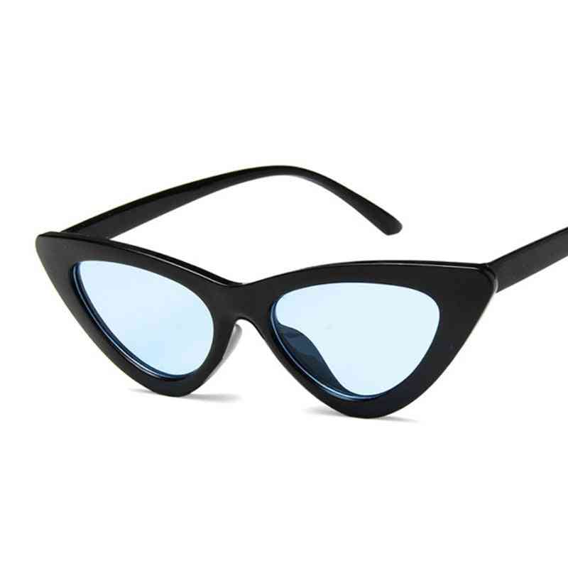 Sexy retro - ochelari de soare mici pentru ochi de pisică pentru femei