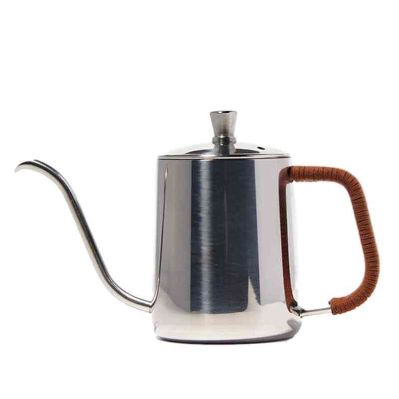 čajnik s kapljicom od nehrđajućeg čelika s neprikladnim premazom za hranu - kava, lonac za čaj