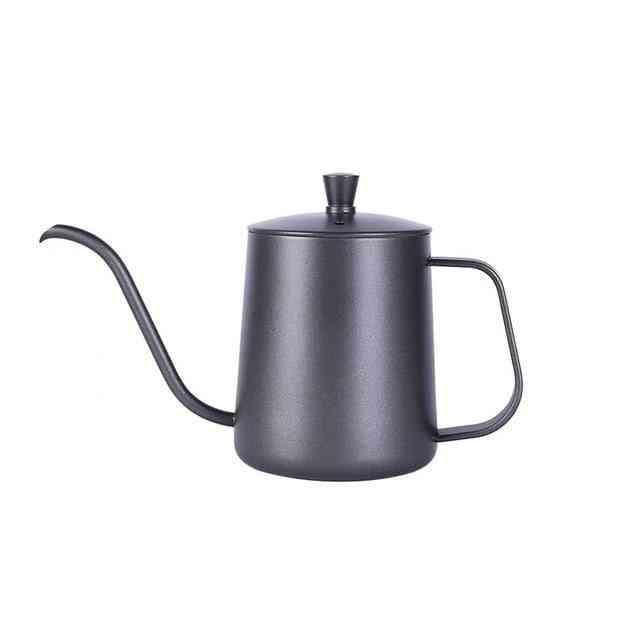 Non-stick Coating Food Grade Stainless Steel Gooseneck Drip Kettle -  Coffee, Tea Pot