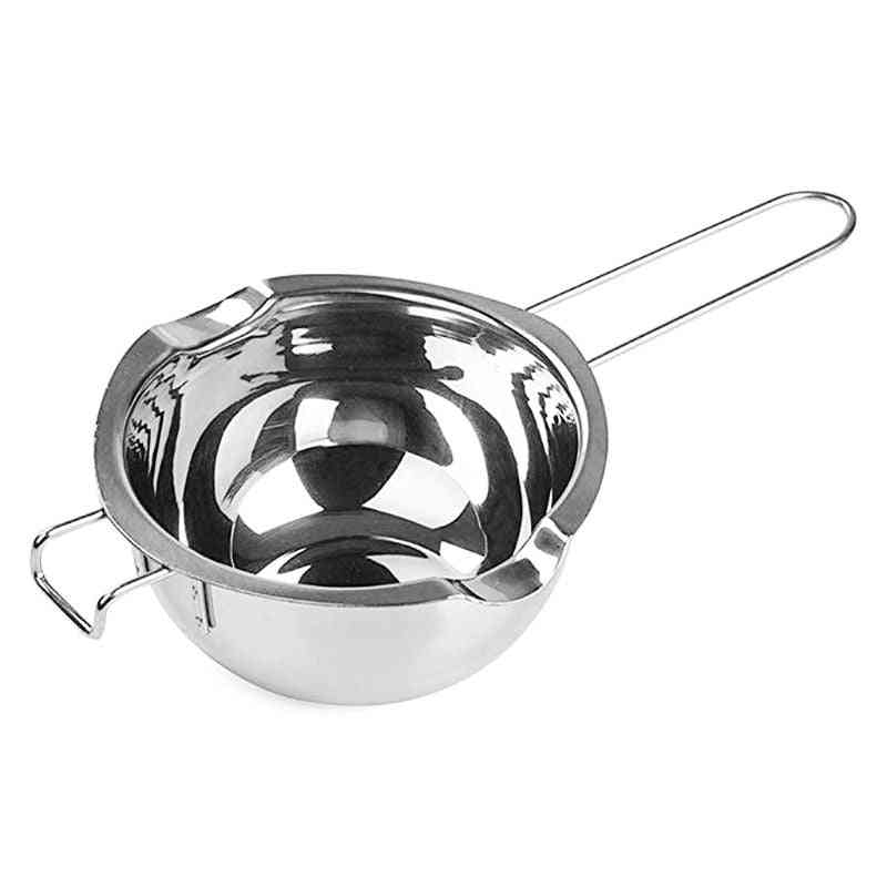 Long Handle Wax Melting Stainless Steel Pot