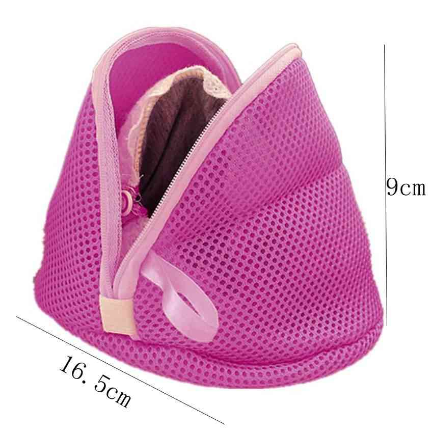 Moderne mode van hoge kwaliteit vrouwen beha wasgoed lingerie wassen kousen saver beschermen mesh kleine tas