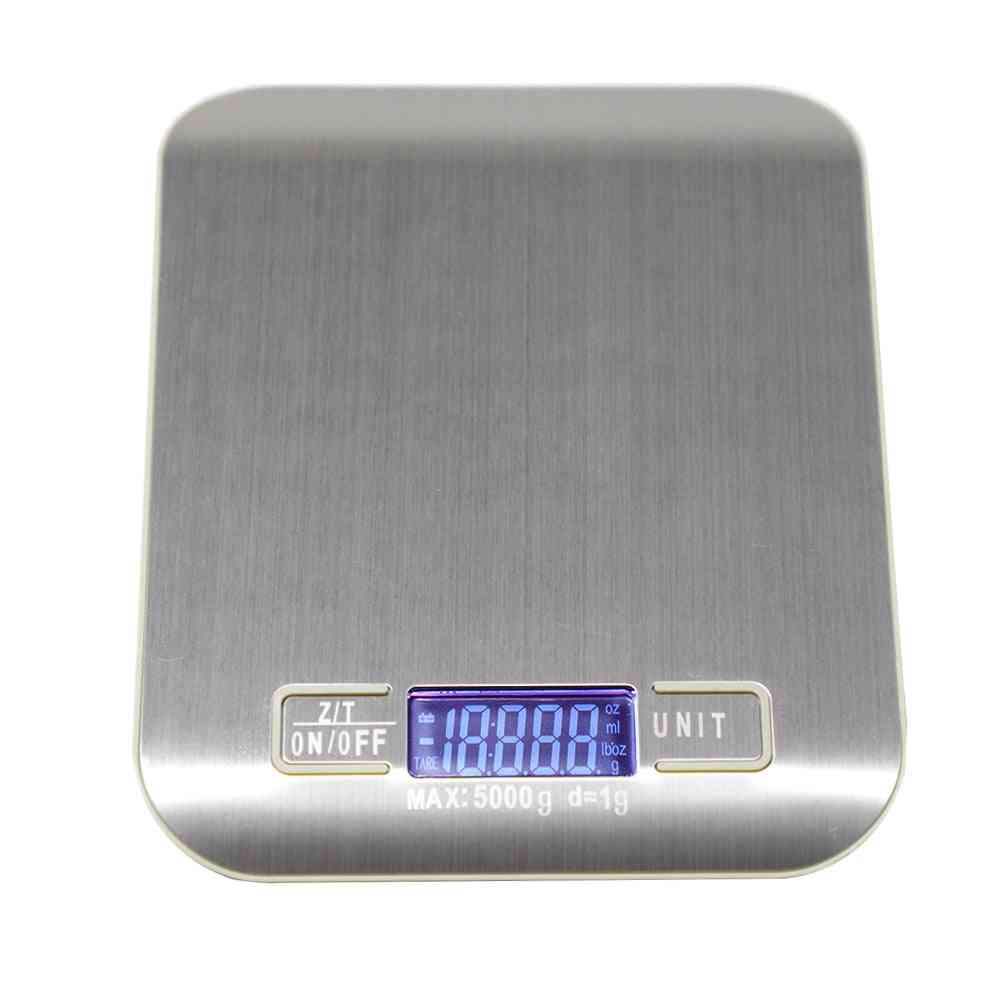 5/10kg Household Kitchen Scale - Electronic Food, Diet Scales Measuring Tool