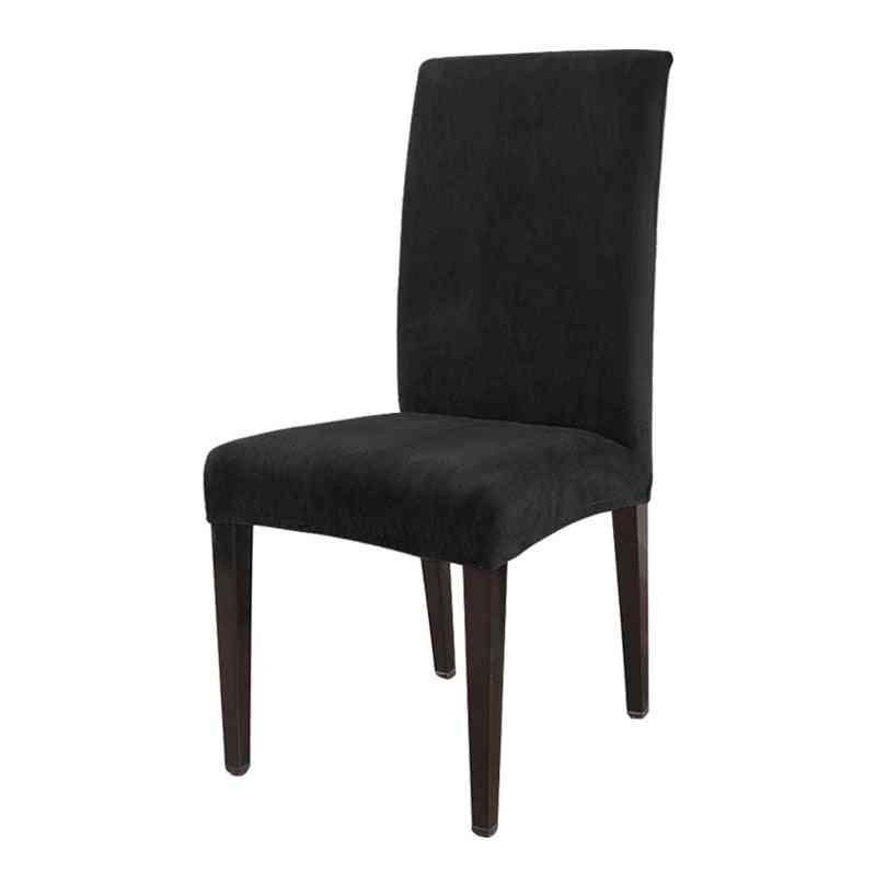 Removable Thick Plush Chair Cover - Stretch Elastic Slipcovers