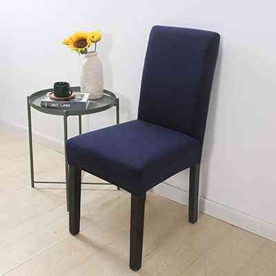 Housse de chaise en tissu pour salle à manger - salon à dossier haut - canapé et fauteuils