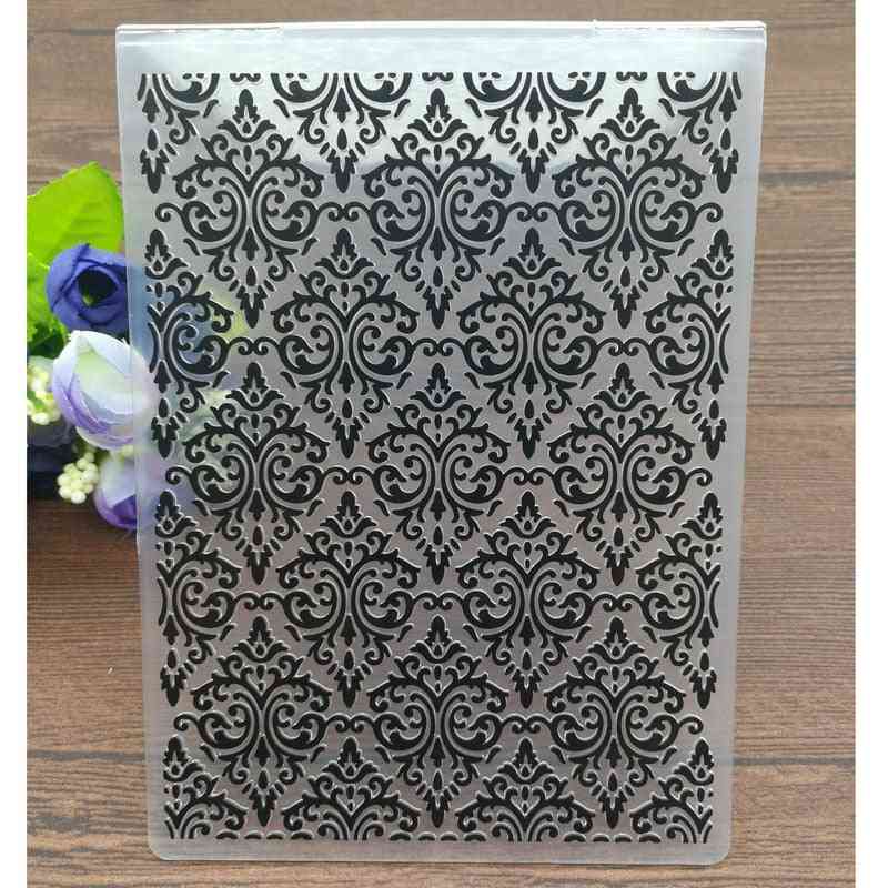 Flowers Plastic Embossing Folders For Scrapbooking Paper Craft/card Making Decoration Supplies
