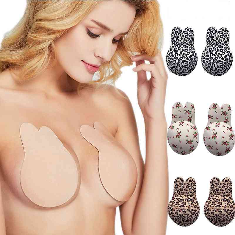 Women Silicone Strapless Invisible Push Up Bras For Self Adhesive Wireless Bra For Women