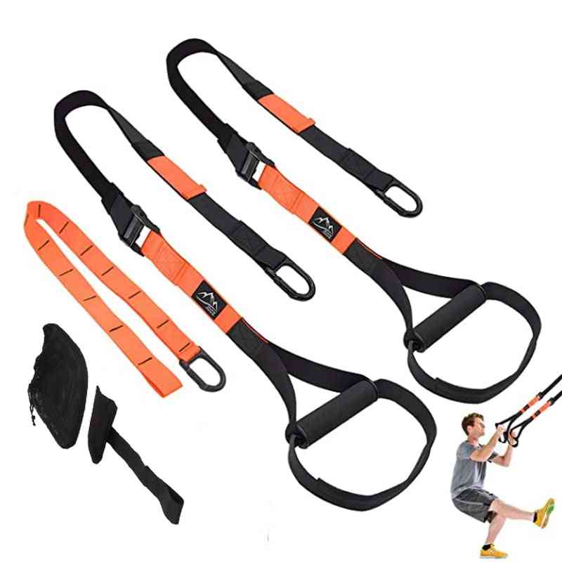 Fitness Hanging Belt With Stretching Elastic Straps For Gym Workout