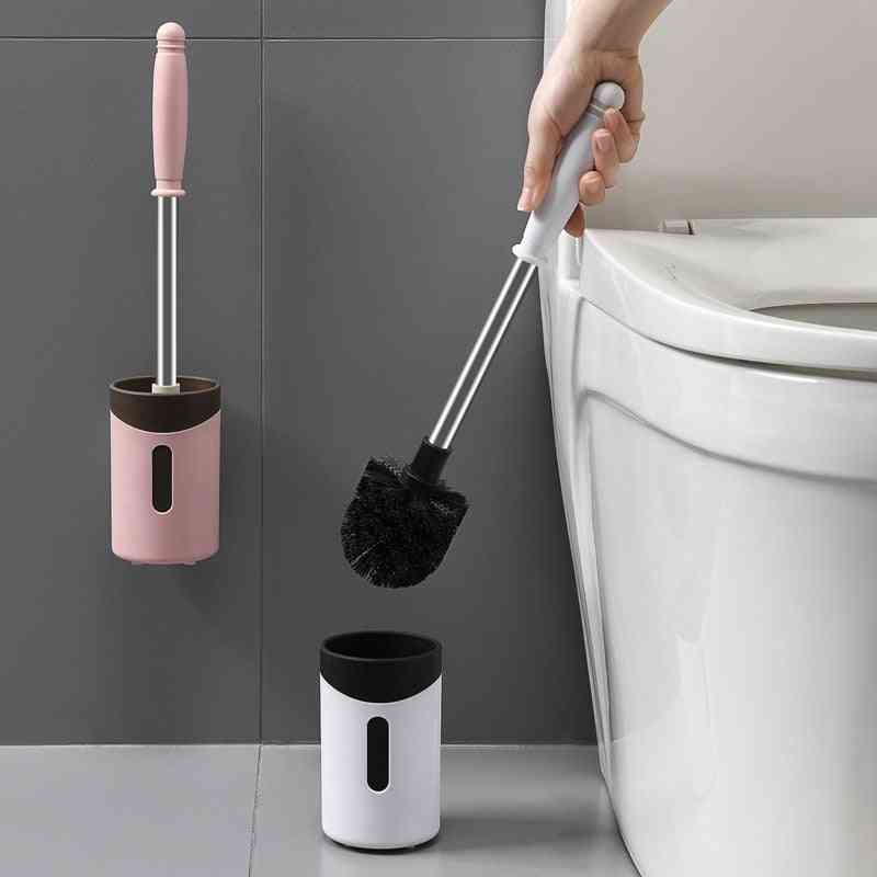 Household Cleaning Toilet Brushes - Holder Sets For Bathroom Home Hotel Cleaner Brush