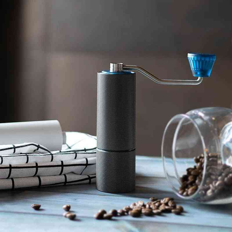 Hochwertige manuelle Kaffeemühle aus Edelstahl - Zeit mehr Upgrade Kastanie