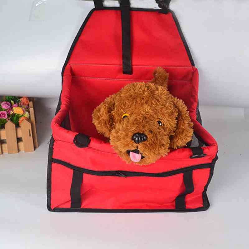 Folding Pet Dog Carrier Pad Waterproof Seat Bag Basket, Safe Carry Bag