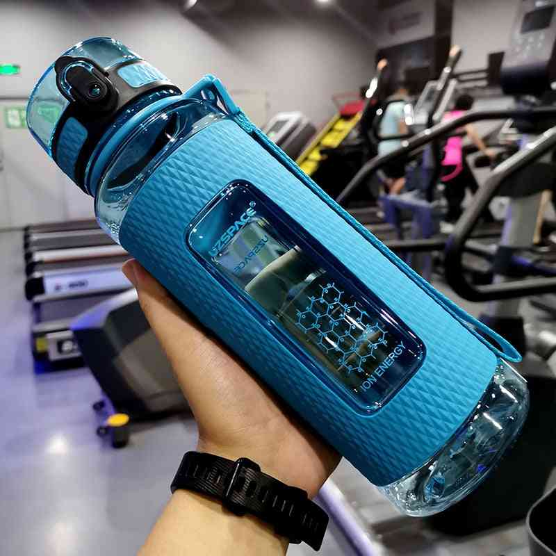 Sport Water Bottles Portable Gym Anti Fall Leak Proof Large Capacity Fitness Bottle