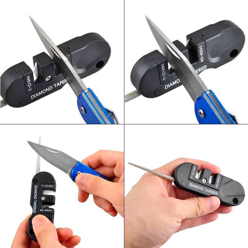 Ceramic Multipurpose Carbide Knife Sharpener Used For Pocket Diamond Tool Scissor