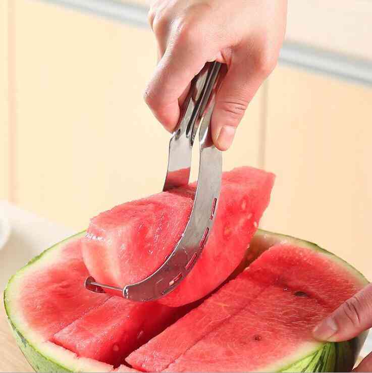 Vandmelon skiver knivkniv corer frugtgrøntsagsværktøjer