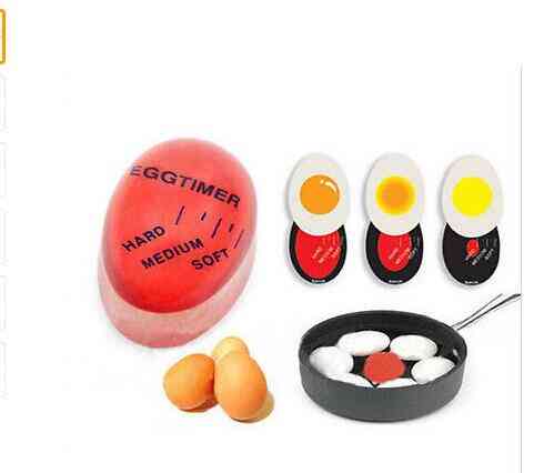 Egg Perfect Color Changing Timer -soft ,hard Boiled Eggs Cooking Helper Kitchen Timing Timer