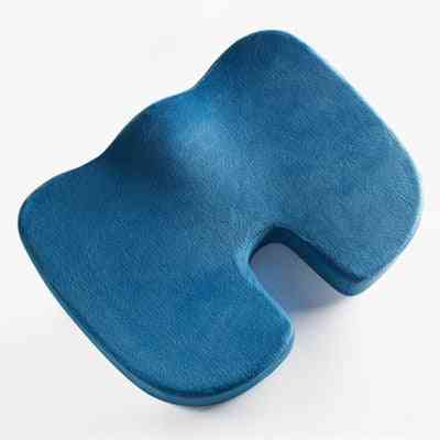 Wygodna poduszka żelowa z gąbki siedzisko z pianki memory - przeciw hemoroidom, poduszka w kształcie litery U.