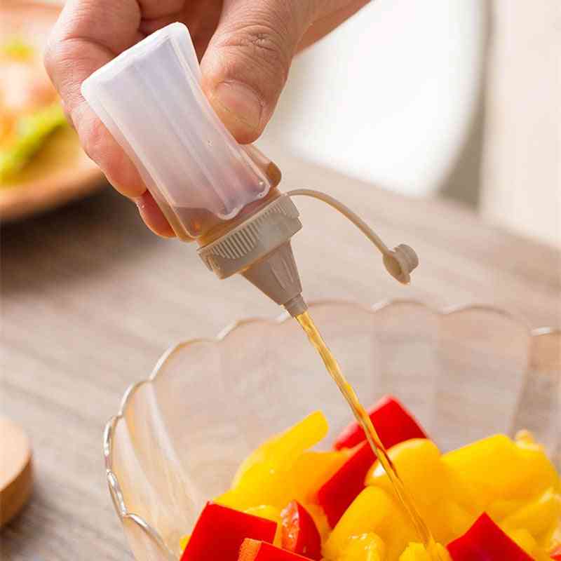 Sticla pentru salata din plastic stoarce sticla - dozator de condimente