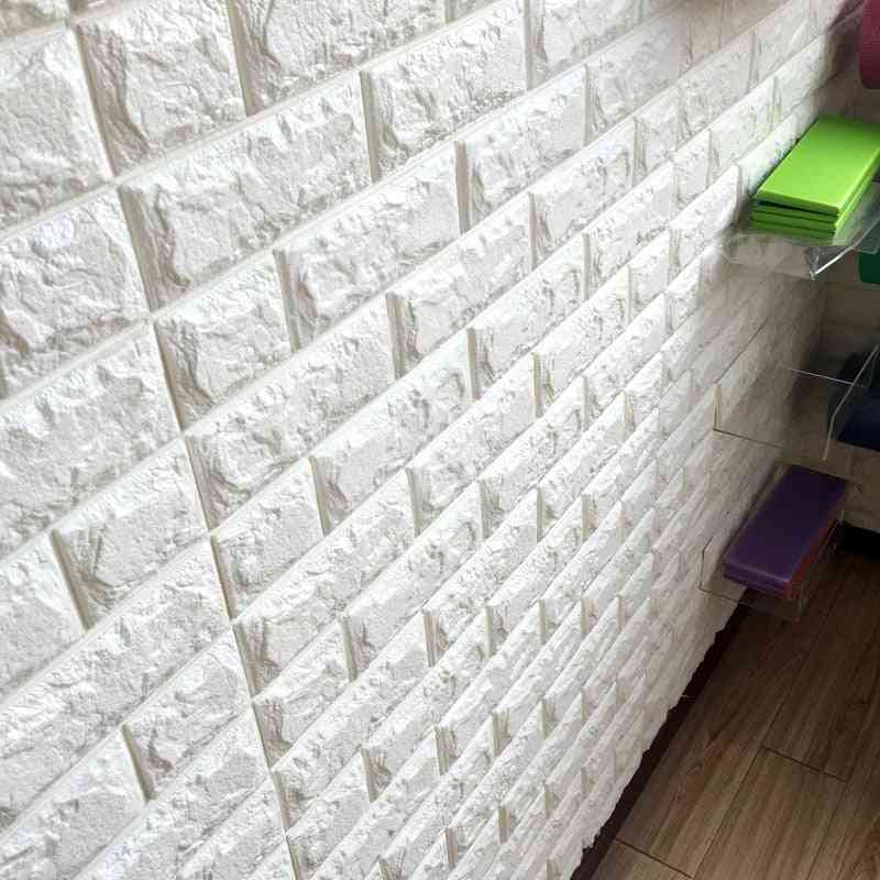 3d Wallpaper Brick Wall Stickers-home Decoration