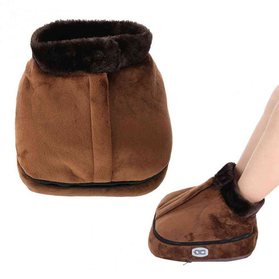 Elektrisch verwarmde voet handwarmer stimulator - wasbaar, antislip voetverwarmingskussen voor de winter - zoals op de foto / eu-stekker