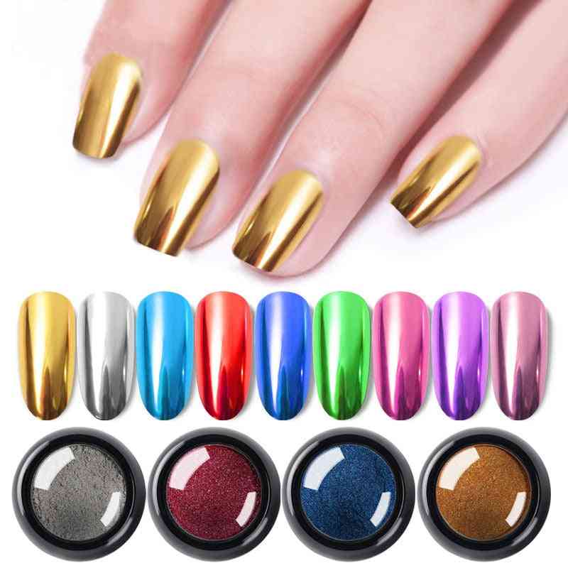 Dipping Powder Chrome Mirror Glitter - Pigment For Nails