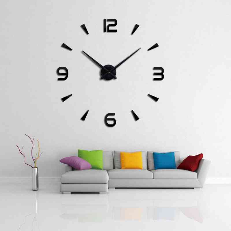 Modern design quartz horloge wandklok