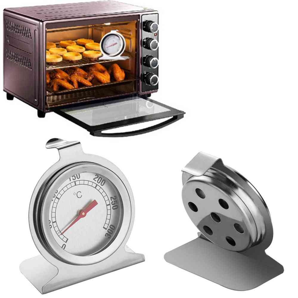 Stainless Steel Temperature Gauge Mini Grill Kitchen Thermometer