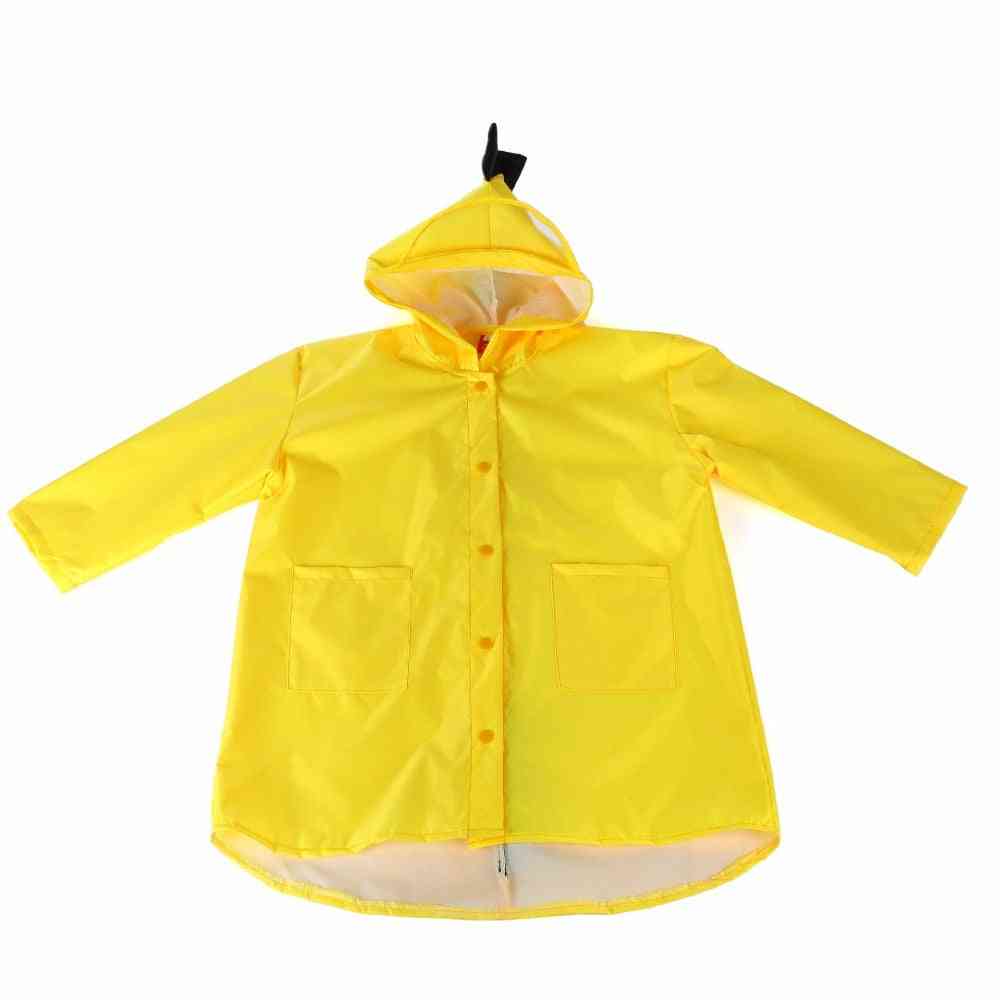Cute Dinosaur Polyester Baby Raincoat