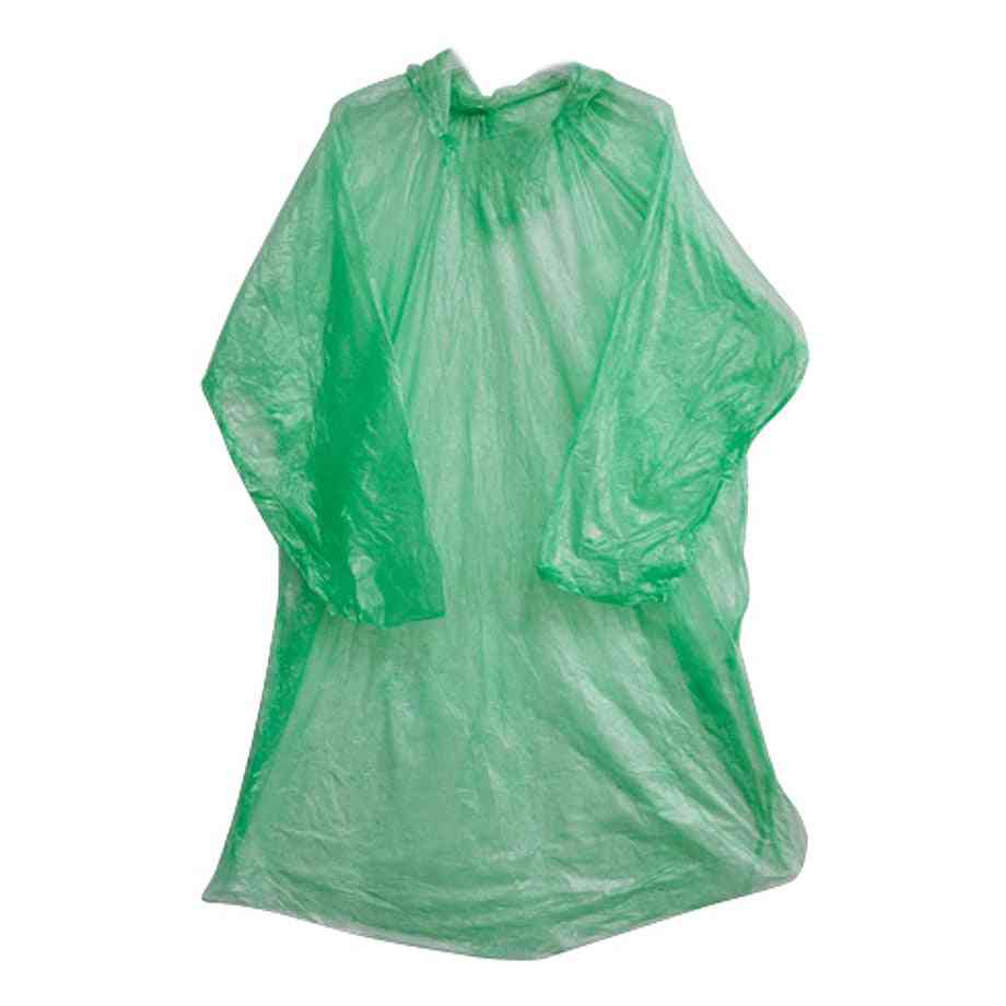 Disposable Emergency Rain Cover Jacket For Theme Parks
