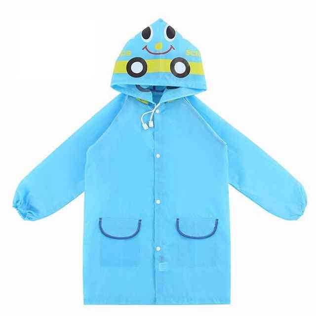 Cartoon Raincoat - Rain Gear Cute Baby, Good Playground