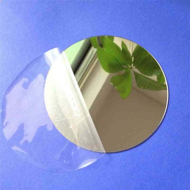 Adesivo de espelho de parede em acrílico decorativo para lente