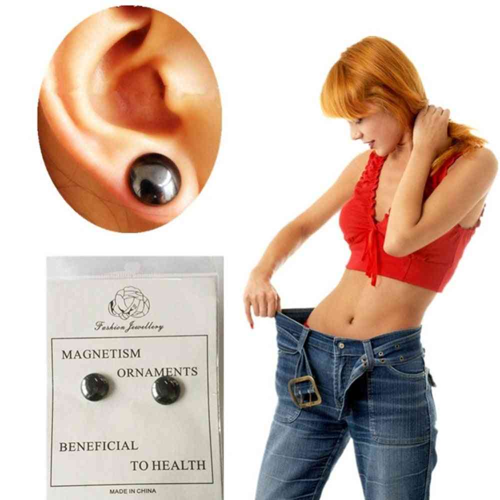 Magnetische afslank oorbellen patch afvallen - magnetische gezondheid sieraden patch