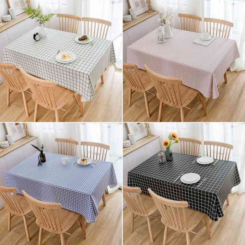 Waterproof Disposable Print Rectangle Table Cloth