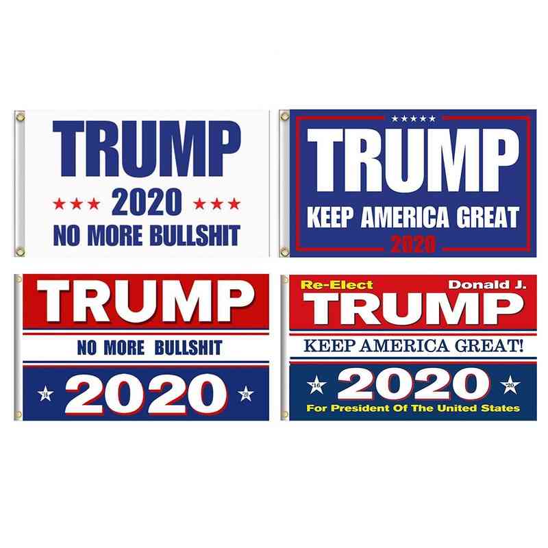 2020 Usa President Double Sided Printed Flag - Donald Trump Flag
