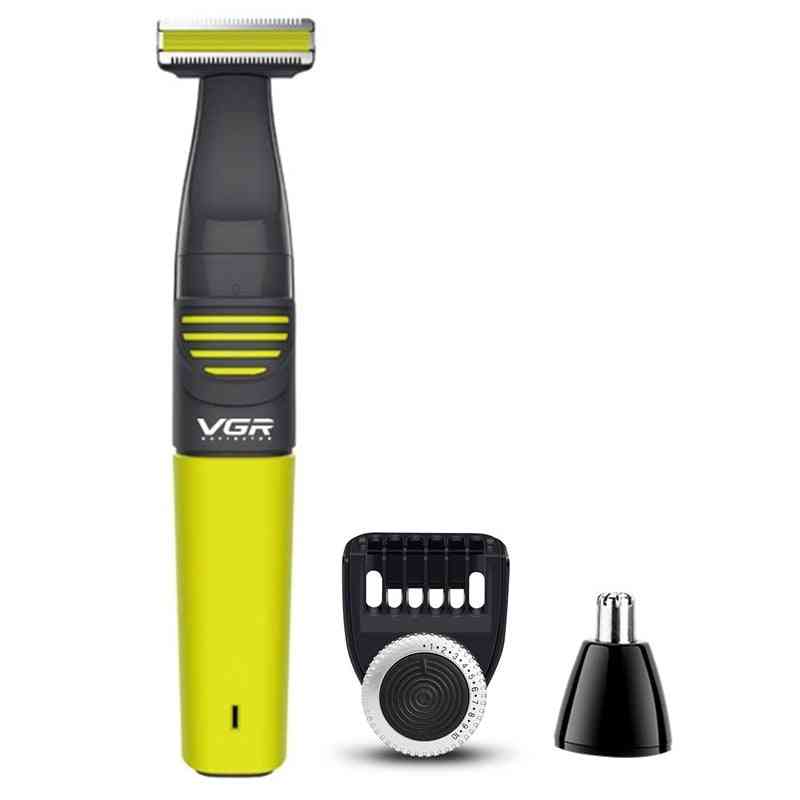 Electric Shaver - Hair Trimmer Beard & Body Electric Razor Facial Shaving Rechargeable Machine