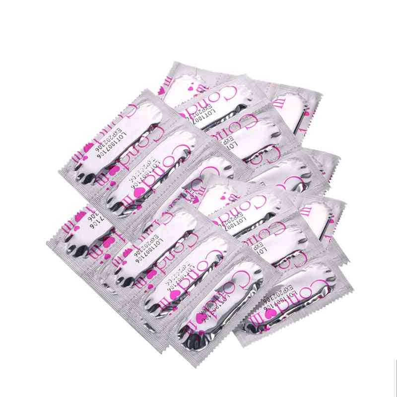 Large, Dotted Condoms For Men