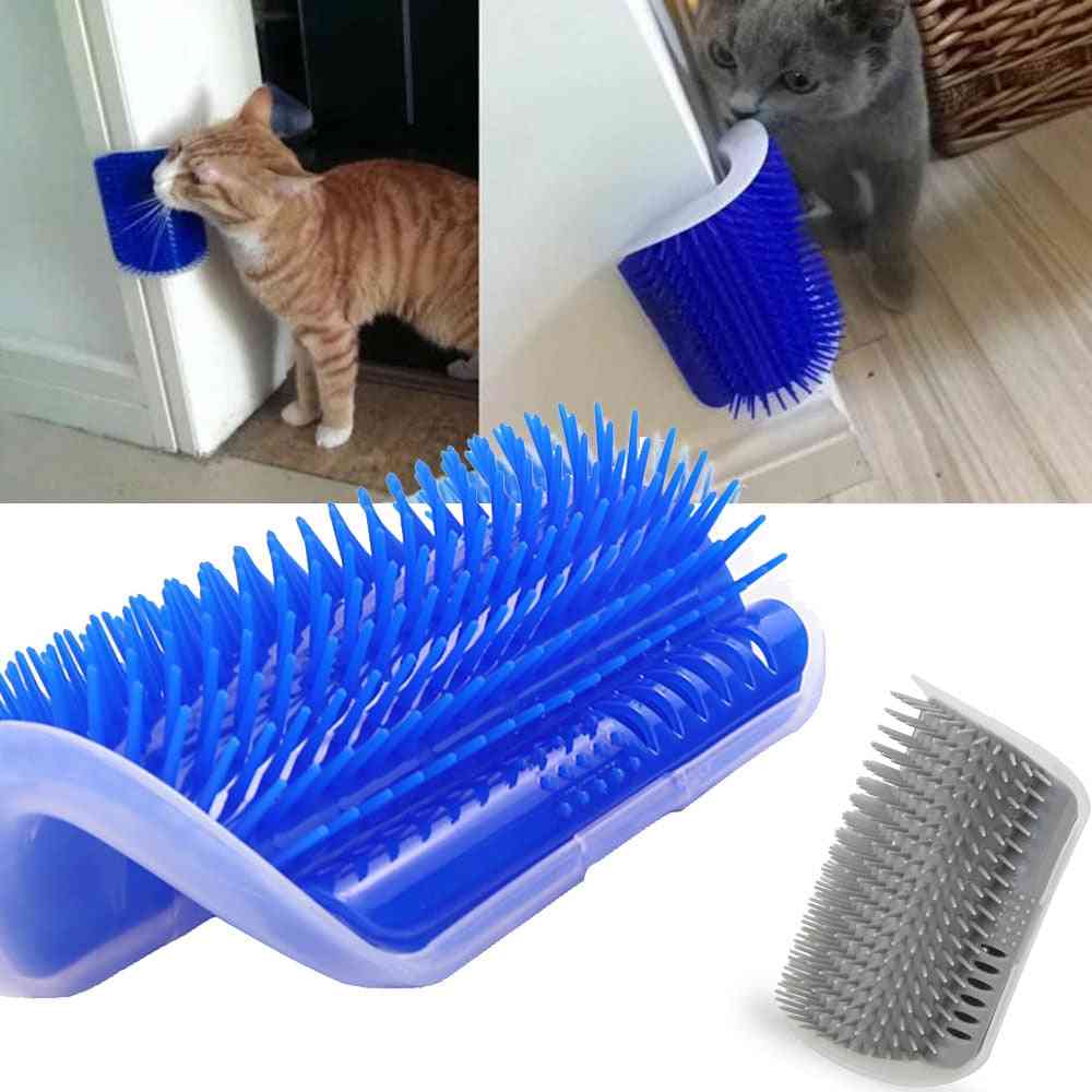 Cat Grooming Tool Hair Removal Comb - Dogs Cat Brush Hair Shedding Trimming Massage Device With Catnip