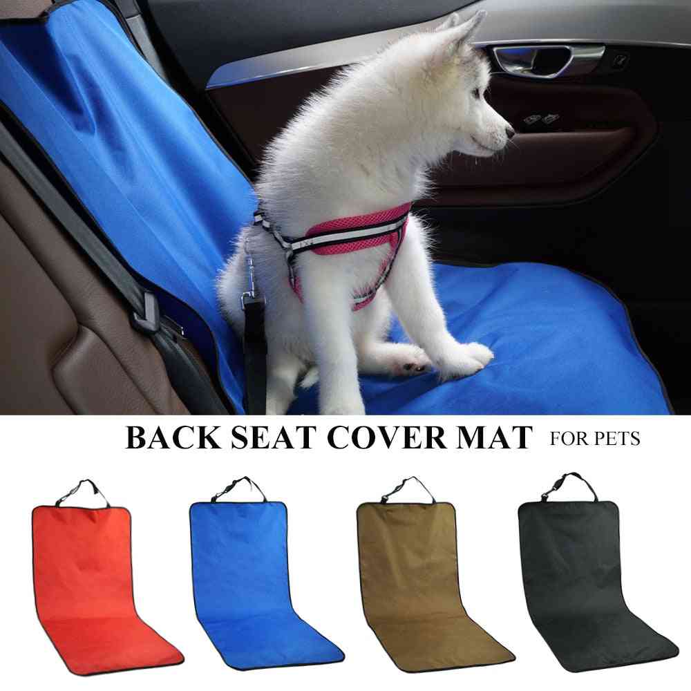 Waterproof Car Carrier Back Seat Pet Cover Protector Mat For Safety Travel
