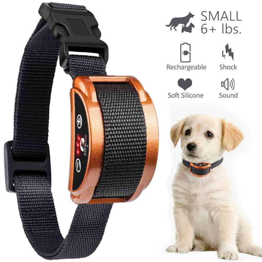 Effective & Upgraded Lightweight Rechargeable Dog Bark Safety Collar