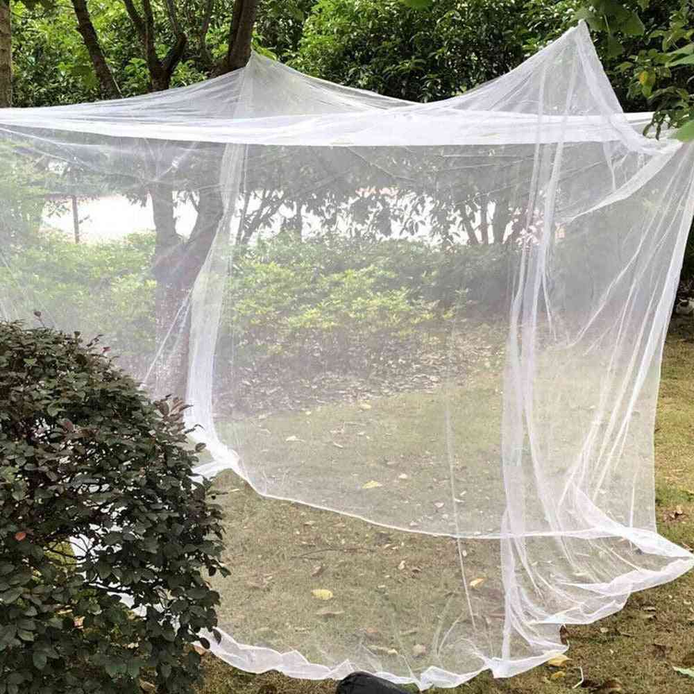 Large White Camping Mosquito Net - Indoor Outdoor Insect Tent Mosquito Net