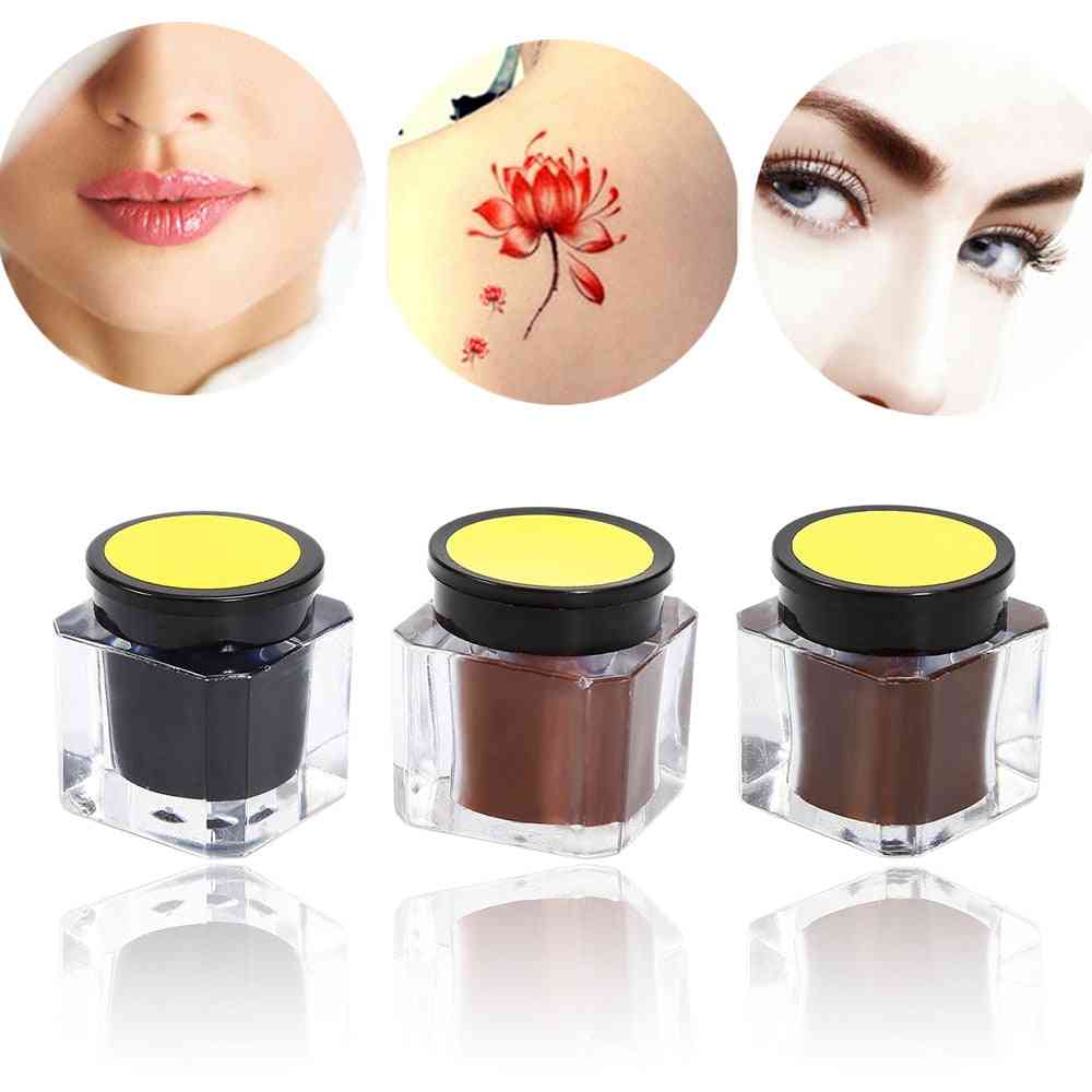 Professional Practising Eyebrow Micro Tattoo Ink - Set Lips, Makeup Tattoo Pigment