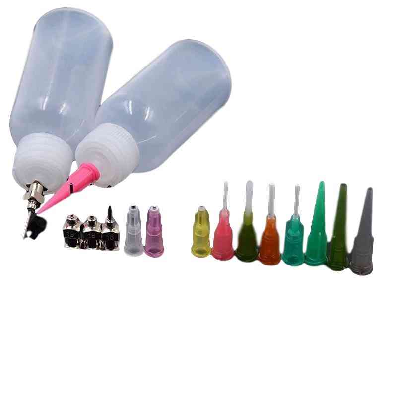 Plastikflaschen-Set professionelles Düsenziehflaschen-Tattoo-Werkzeug