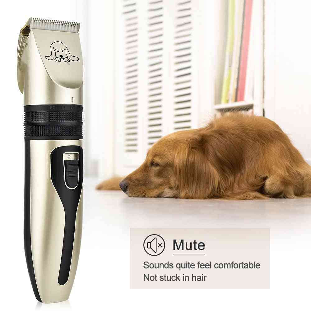Rechargeable Electric Hair Trimmer & Grooming Shaver Machine Kit For Dog Cat