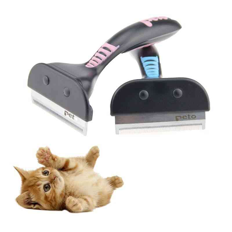 Accessoires de brosse de beauté peigne pour le toilettage des chats - outil de brosse d'épilation pour animaux de compagnie