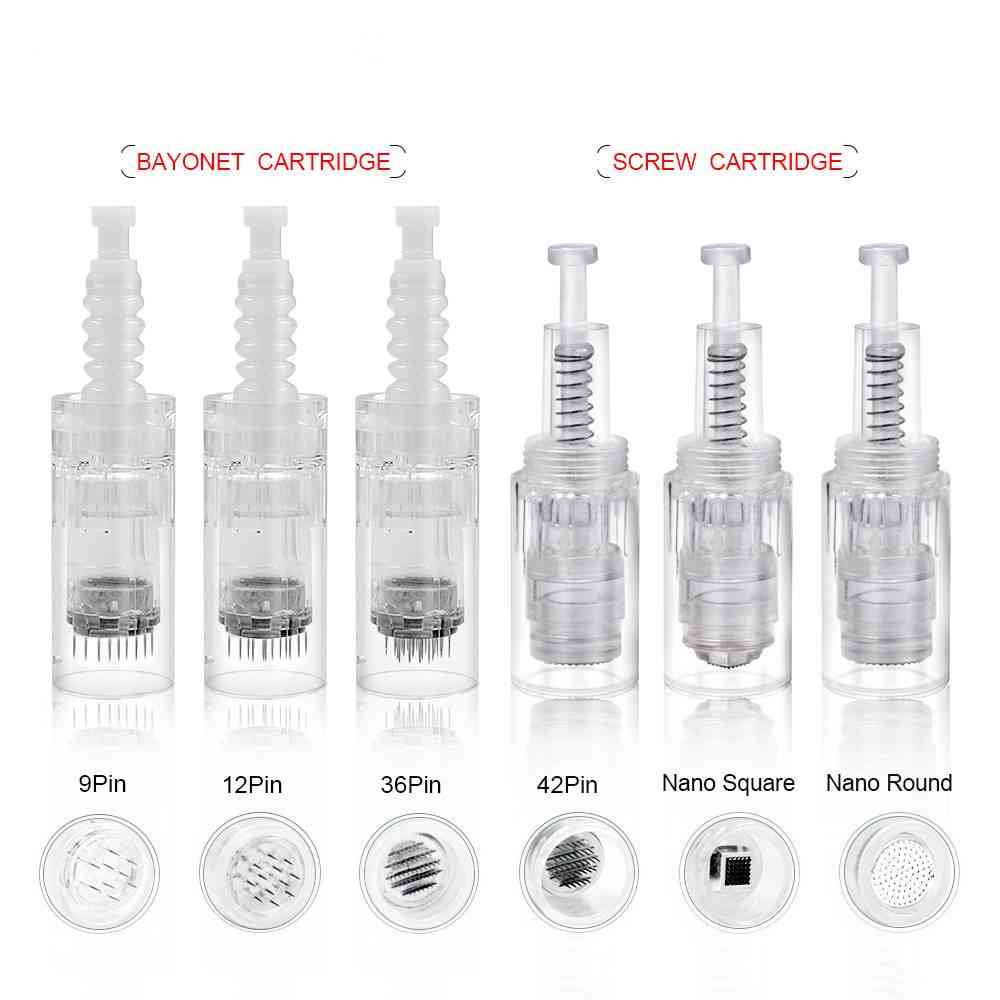 Bayonet Screw Connector Microneedling Tattoo Needle -pin Nano Microneedles For Derma Pen Mym Mesotherapy Mts