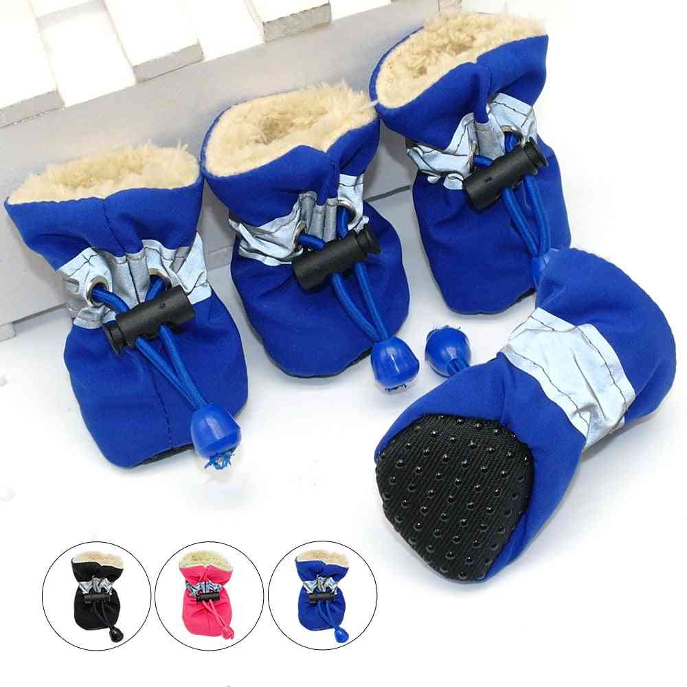 Waterproof Anti Skid Pet Dog Protection Soft Soled Shoes For Summer/winter