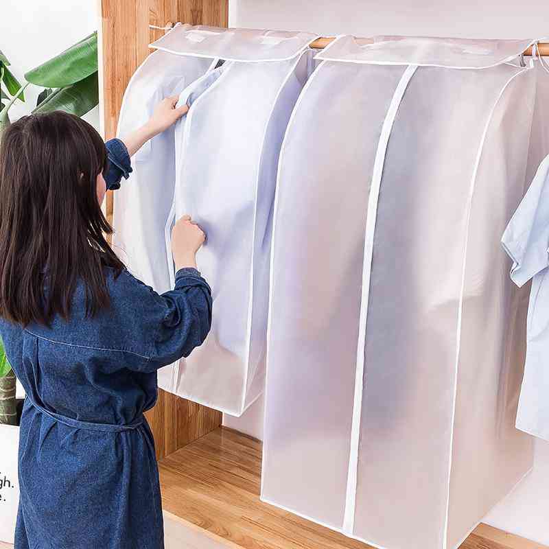 Dust Cover ,dust Proof , Waterproof Suit Coat Protector Storage Bag For Clothes - Hanging Organizer Wardrobe