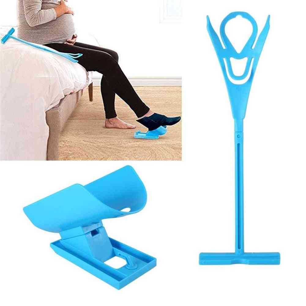 Aid Helper, Easy On Easy Off Sock Aid, Kit - Sock Helper, No Bending, Stretching For Pregnancy And Injuries