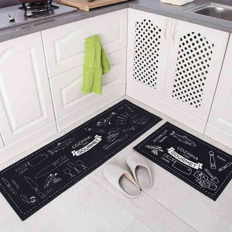 Modernes Schwammfutter absorbiert wasserlange Küchenmatte - Badteppichbodenmatte, Fußmatte für den Hauseingang