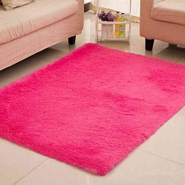 Modern Solid Color Antiskid Soft Living Room/bedroom Rug Carpet