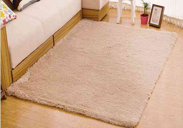 Modern Solid Color Antiskid Soft Living Room/bedroom Rug Carpet
